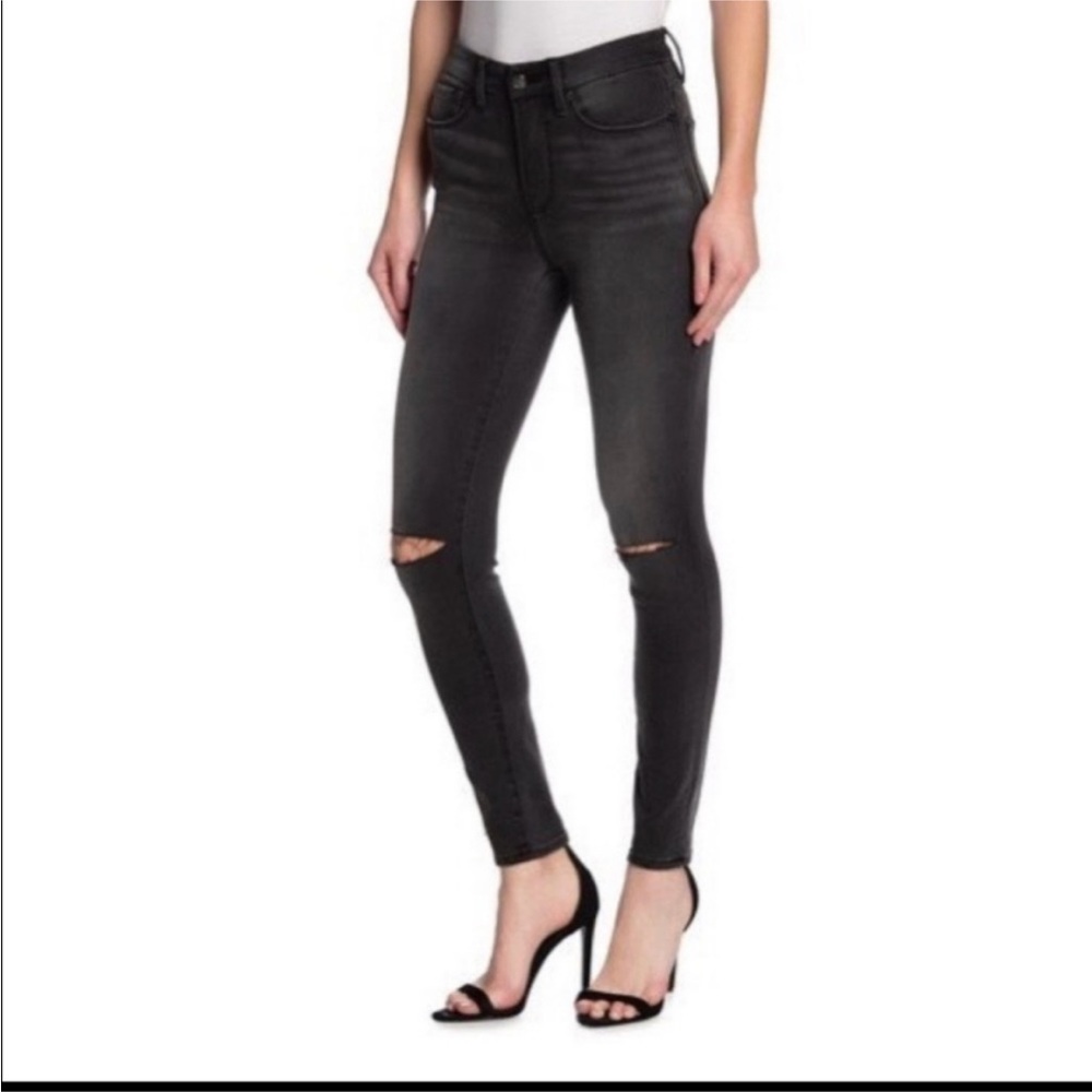 Good American Good Legs Distressed Jeans 29 8